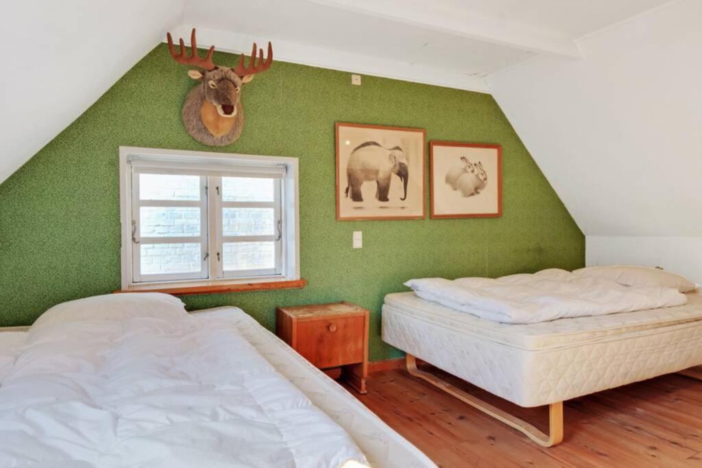 Hyggeligt Gammelt Fiskerhus I Marstal Villa Buitenkant foto